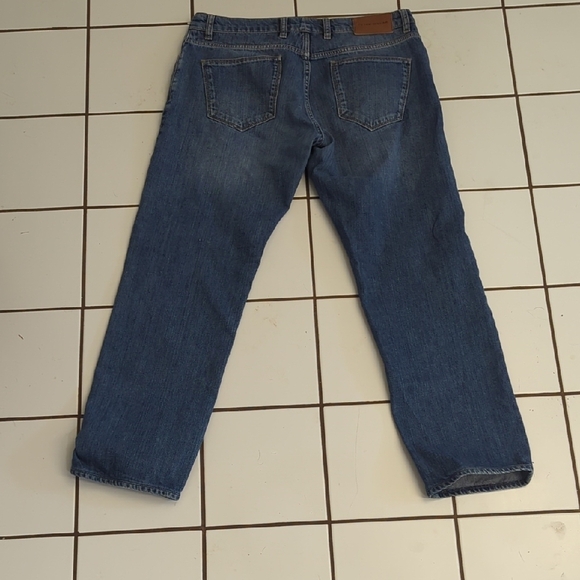 Peter Millar Selvedge Blue Straight Jeans Classic Fit - Picture 3 of 8